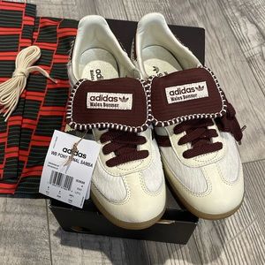 Adidas Wales Bonner Samba Pony Tonal Cream White